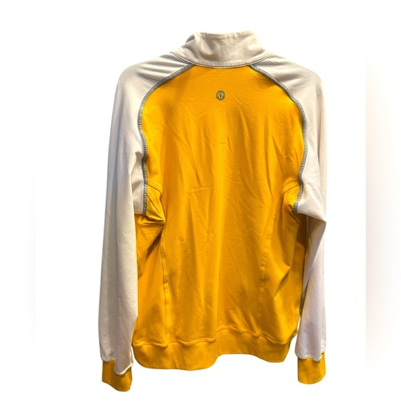 Lululemon Yellow and White Men's Jacket size L - Picture 2 of 7